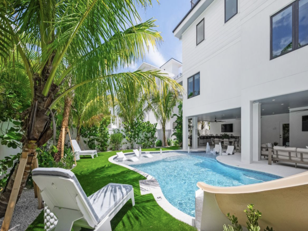 Luxury Lido Key Vacation Rental  Sarasota Beachfront Home with Rooftop Deck & Pool